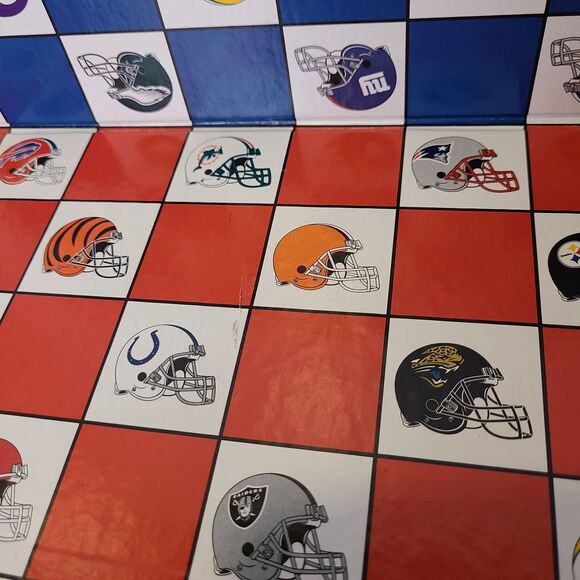 Vintage ST. LOUIS RAMS vs 49ers Checkers Game Set Rare! - Picture 6 of 16